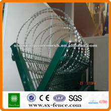 High quality razor wire mesh fence/galvanized wire mesh fence/pvc coated razor barbed wire